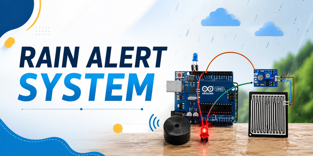 How to Make a Rain Alert System - DIY School Project for Kids