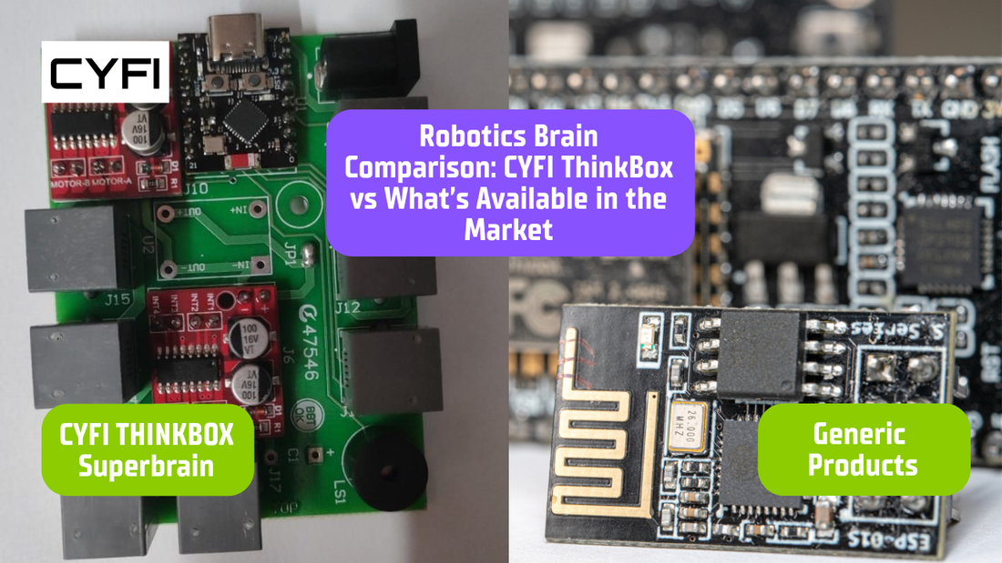 Robotics Brain Comparison: CYFI ThinkBox vs What’s Available in the Market, esp32, esp32 c3